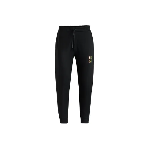 Hugo Boss Черные Мужские Вязаные Спортивные Штаны