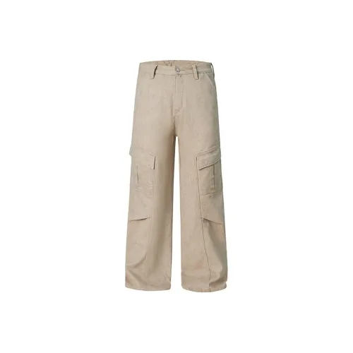 JFU Карго Брюки Мужские Пшенично-Серый