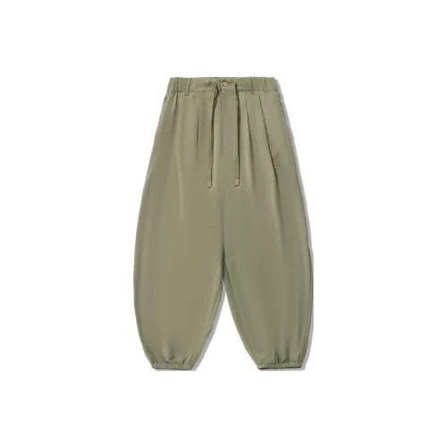 LINING x CHENGLONG LIANMINGKUAN Повседневные брюки Мужские Мутный оливково-зеленый