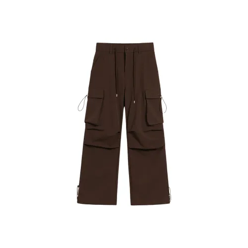 SONGS ALONG Карго-брюки Унисекс Мокко