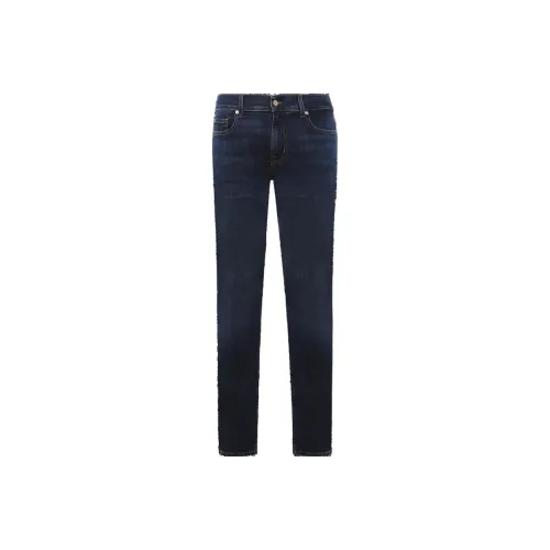 7 FOR Все MANKIND Джинсы Мужские Темно-синие