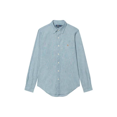 Polo Ralph Lauren Рубашка Мужская Синяя