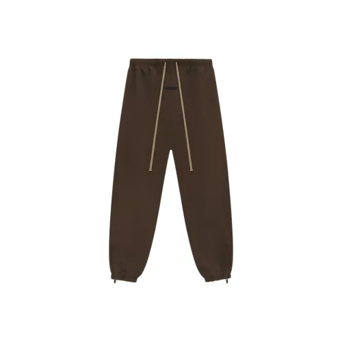 Fear Of God Essentials Умбра Коричневый/Коричневый Мужские Вязаные Спортивные Штаны