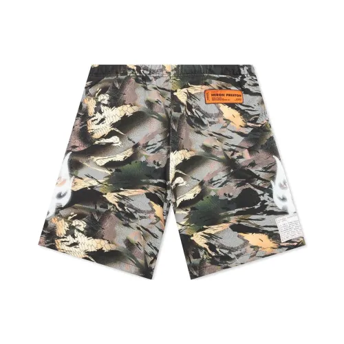 HERON PRESTON Зеленые Мужские Повседневные Шорты