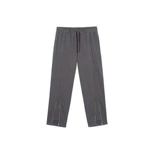 N Max Темно-серые Мужские Повседневные Штаны