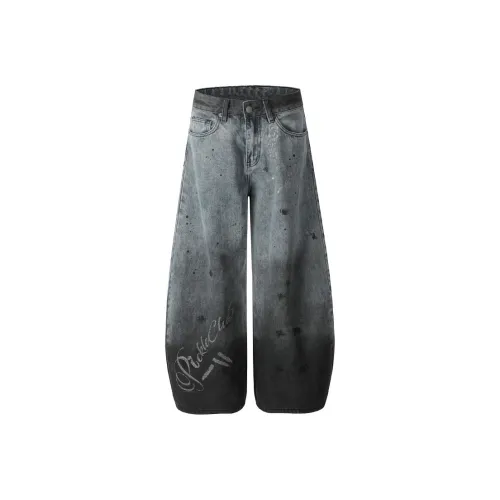 LBPC x LIANGBANPAOCAI LIANMINGKUAN Джинсы Унисекс Синий