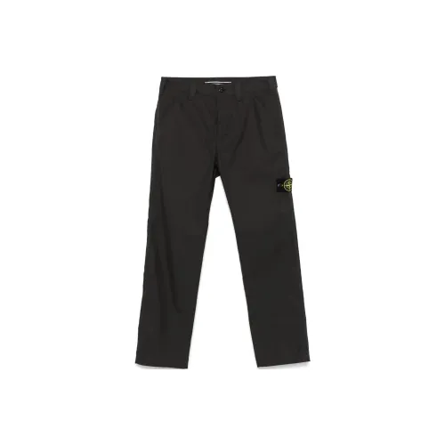 STONE ISLAND Карго брюки Мужские Черные