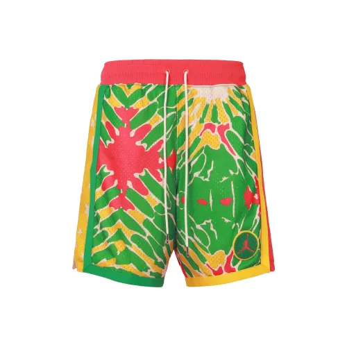 Джордан Track Красный Lucky Зеленый Deep Серый Мужские баскетбольные шорты