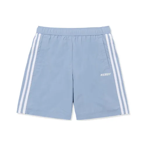Nerdy Небесно-голубые Унисекс Повседневные шорты