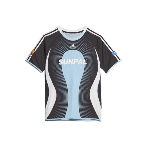 Adidas Черный Унисекс Футбольная Джерси