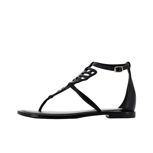 SOPHIA WEBSTER Butterfly One Strap Sandals Women's Black