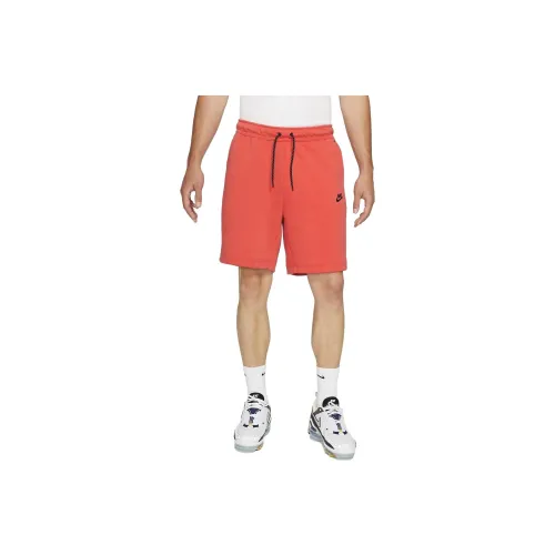 Nike Red Men's Casual Shorts Nike Красные Мужские Повседневные Шорты
