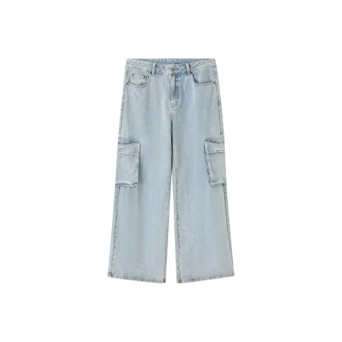 Suamoment Осенний Американский Винтаж Повседневный Модный Бренд Рабочая Одежда Брюки Унисекс