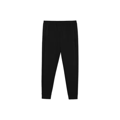 LACOSTE Collaboration SS25 Повседневные брюки Мужские Черные