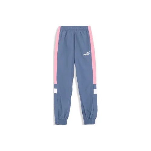 PUMA INDIVIDUAL RETRO WOVEN Синий Мужские Повседневные Штаны