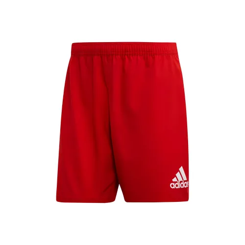 Adidas Red Men's Casual Shorts Adidas Красные Мужские Повседневные Шорты
