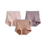 Утягивающий хлопок, стиль - светло-розовый + лотосовый фиолетовый + бежевый, кофейный.