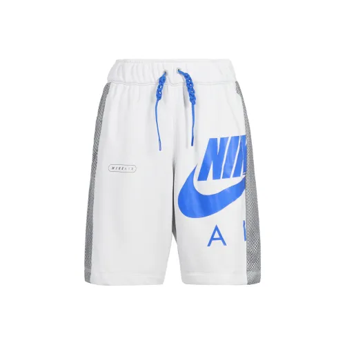 Nike Blue с White Lettering Men's Casual Shorts
