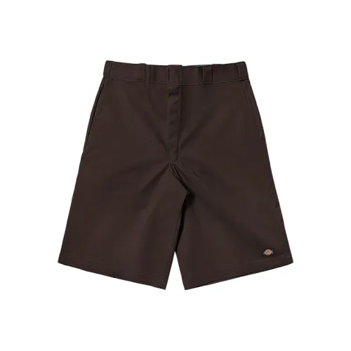 Dickies Мужские Повседневные Шорты Темно-Коричневого Цвета