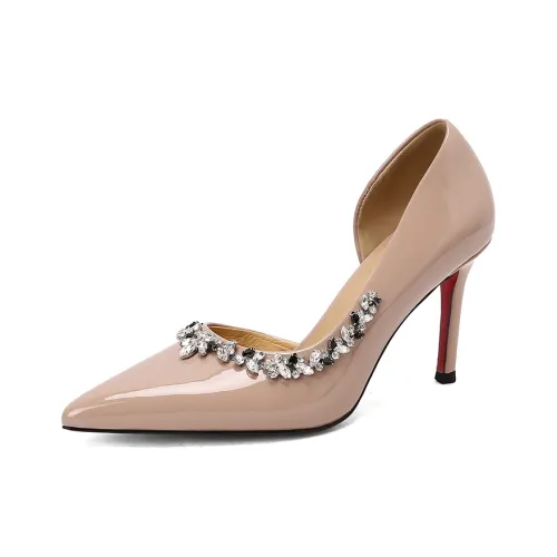 QUICHESHOES Высокие каблуки Нежно-розовый 9 см Женские