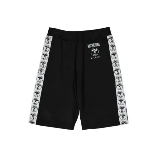 MOSCHINO Черные Мужские Повседневные Шорты