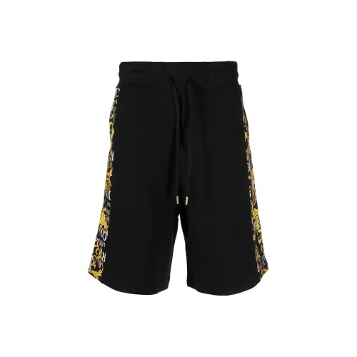 VERSACE JEANS COUTURE SS23 Повседневные шорты Мужские Черные