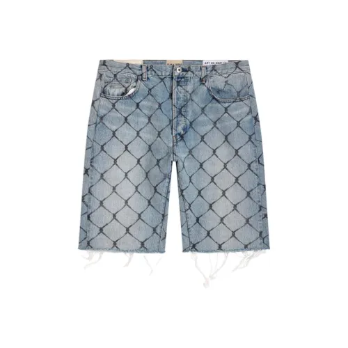 Gallery Dept. SS24 Джинсовые шорты Унисекс Light Синий