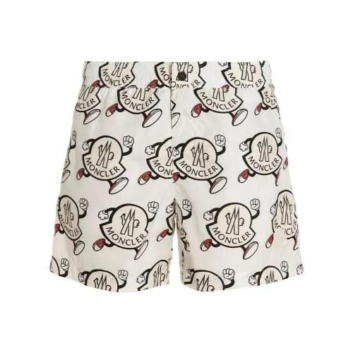 MONCLER Белые Мужские Повседневные Шорты