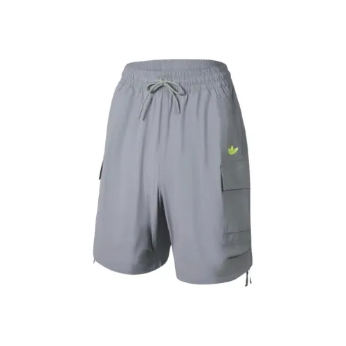 Adidas Повседневные шорты Мужские Серые