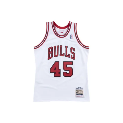 MITCHELL NESS Баскетбольная Джерси Мужская Белая