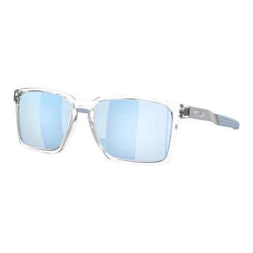 Oakley Plastic Square Sunglasses Unisex Transparent Oakley Пластик Квадратные Солнцезащитные очки Унисекс Прозрачные