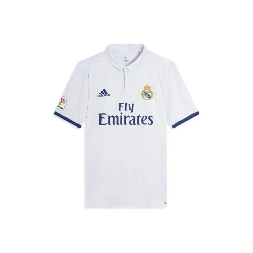 Adidas Футбол Джерси Мужской Белый