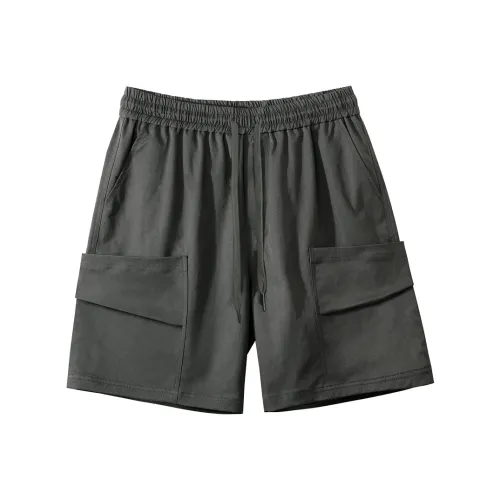 Muscle Dog Повседневные шорты Мужские Армейский зеленый