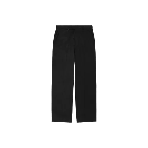 MM6 MAISON MARGIELA Хлопковая саржа Брюки Повседневные брюки Мужские Черные