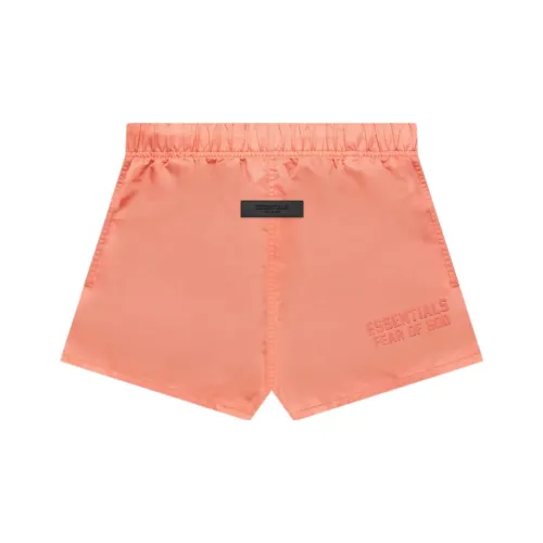Fear Of God Essentials Повседневные шорты Унисекс Кораллово-красный