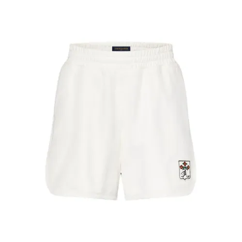 LOUIS VUITTON Повседневные шорты Мужские Белые