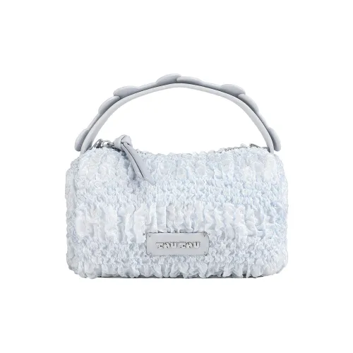 TOUTOU Ткань Синтетическая кожа Сумка Стандартная Женская Ледяной синий