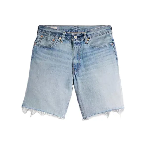 Levi's Джинсовые шорты Мужские Светлые Промытые