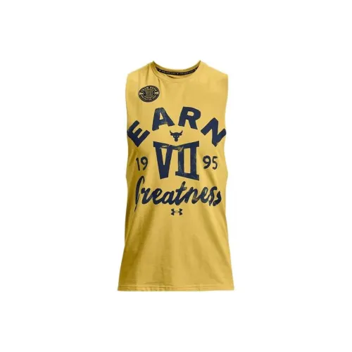 Under Armour Project Баскетбольная Джерси Мужская Желтая