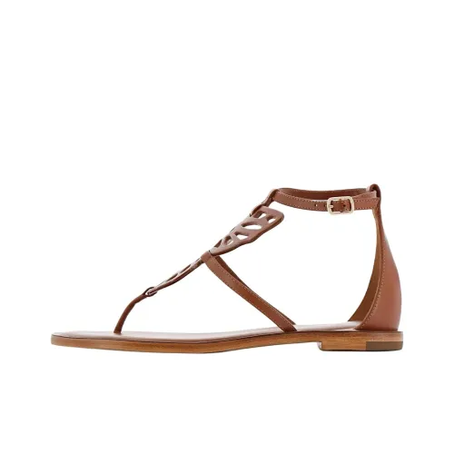 SOPHIA WEBSTER Butterfly One Strap Sandals Women's Brown
