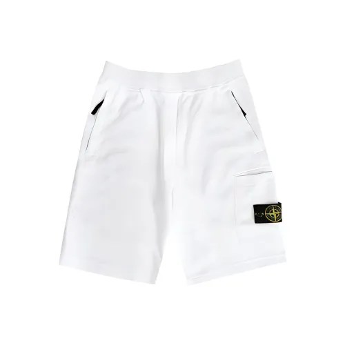 Stone Island Белые Мужские Повседневные Шорты