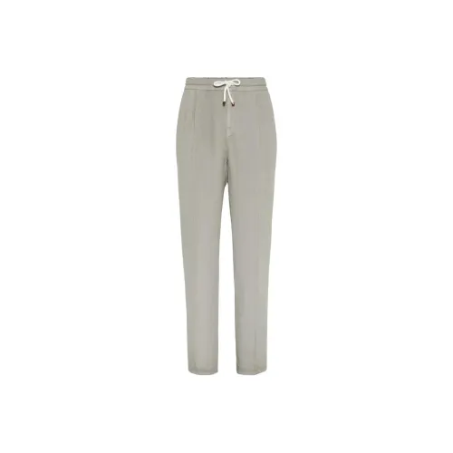 BRUNELLO CUCINELLI Gray Men's Casual Pants  
BRUNELLO CUCINELLI Серый Мужские Повседневные Брюки