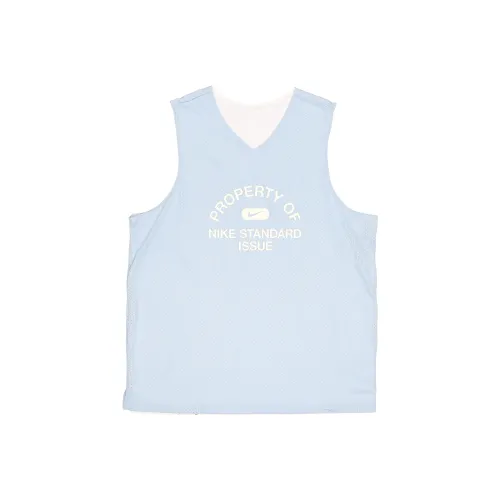 nike Баскетбольная Джерси Мужская Светло-Синяя