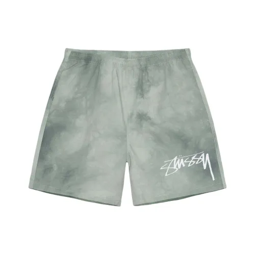 Stussy 2024 Summer Collection SS24 Нейлон Короткий Волна Краситель Повседневные шорты Унисекс