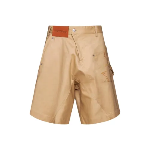 JW Anderson Khaki Мужские Повседневные Шорты