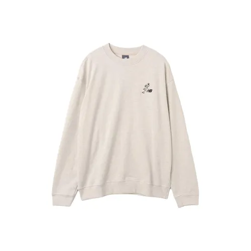 New Balance SS25 Баскетбольный худи унисекс белый