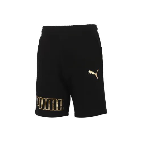 PUMA Мужские спортивные шорты черного цвета