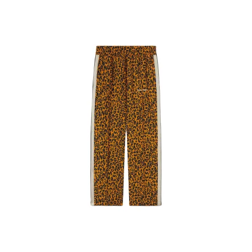 PALM ANGELS Повседневные брюки Мужские Оранжевые Черные