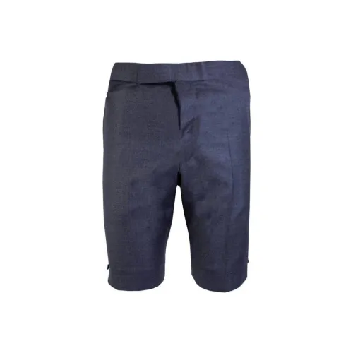 THOM BROWNE Серые Мужские Повседневные Шорты