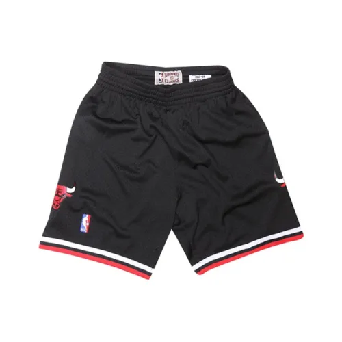 MITCHELL NESS Баскетбольные шорты Мужские Черные